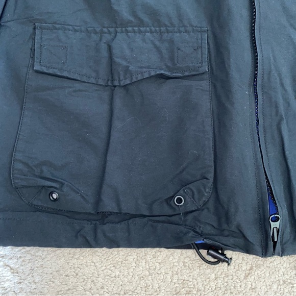 TOMMY HILFIGER 90s Jacket Coat Parka Men’s Medium Flag Logo Zip Up Rare Vintage - Picture 10 of 10